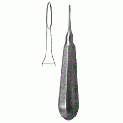 Э-49 Dental elevator straight WARZELHEBAR. Э-49 Dental elevator straight WARZELHEBAR.